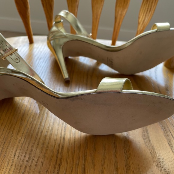 J.Crew Riley Gold Strappy Sandal - Picture 7 of 8
